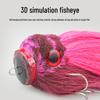 Bionic Soft Bait Water Mouse Deer Hair Lure for Deep Sea Fishing