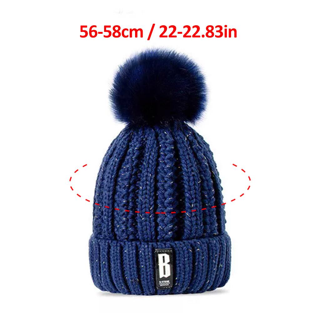 Marke Winter Strickschal Hut Set Dicke Warme Skullies Beanies Hüte für Frauen Solide Outdoor Schnee Reiten Ski Bonnet Caps Mädchen