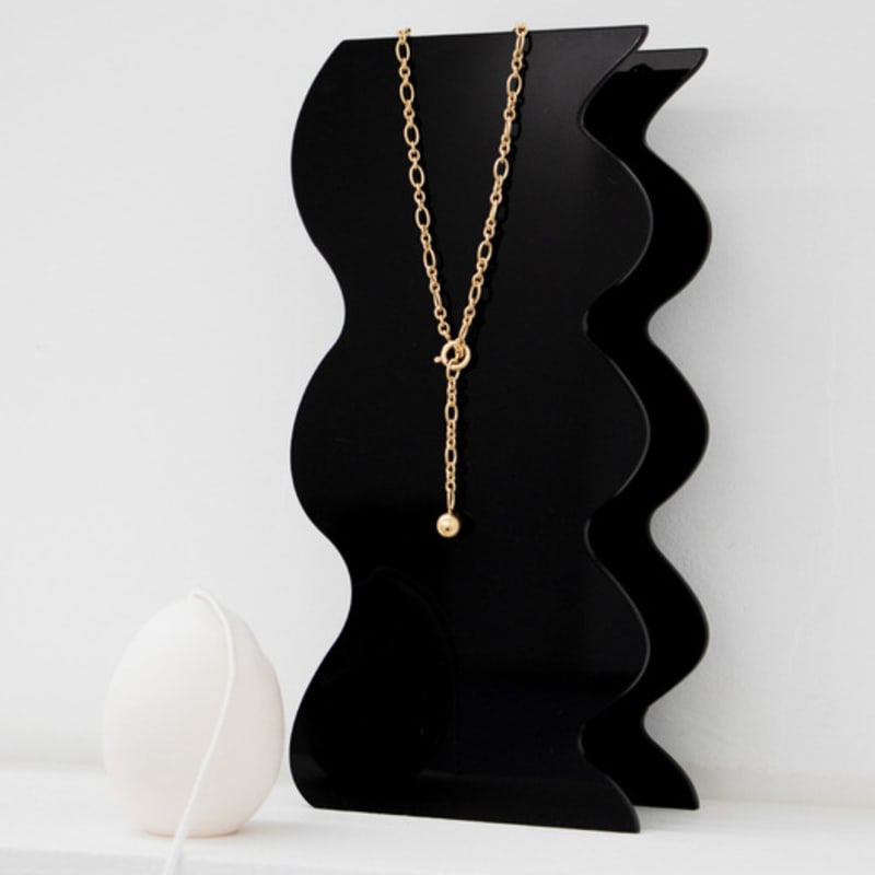 

metamic Q Chain Necklace Silver