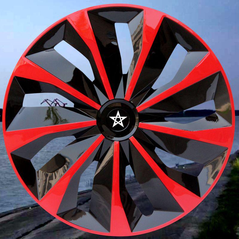 Red Star Wheel Covers v2: Fit 20-25 inch Iron Wheels with Decorative Rim Car Accessories