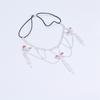 Fringed Headgear, Fashion Party Rhinestone Forehead Hair Accessories, European And American Bridal Wedding Hair Chain Accessories