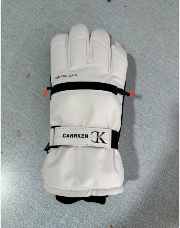 Unisex Polar Astarlı Kayak Eldivenleri: Erkek & Kadın Kayak Eldivenleri, Kadın Öğrenci Kayak Eldivenleri, Dış Mekan Elektrikli Bisiklet Eldivenleri, Erkek Kışlık Parmaksız Eldivenler