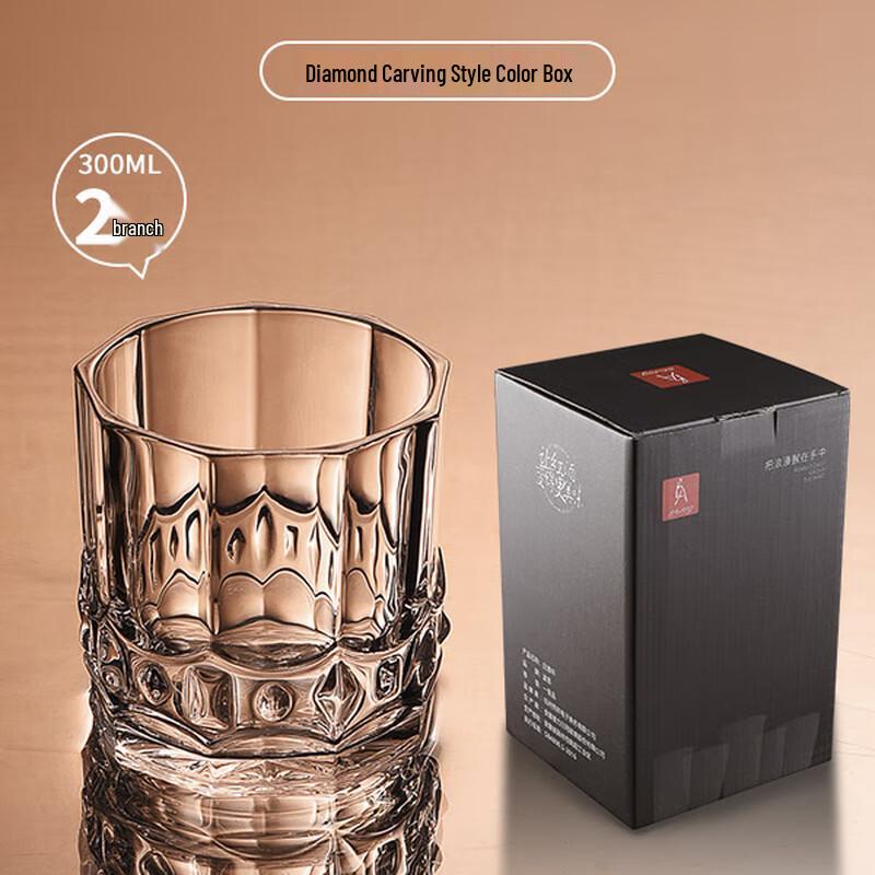 Octagonal Beer and Whiskey Glasses