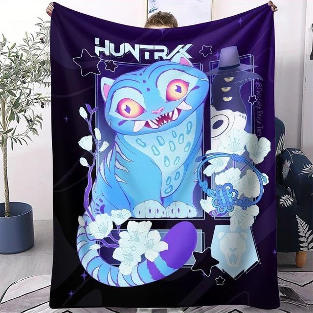 

Blankets For Kpopdemon Lilluters Witch Hunters Pattern Flannel Blanket Soft Nap Blanket 70X100cm