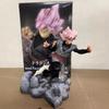 14cm Dragon Ball Goku Torankusu Goku Black Postura de Combate Figura de Anime Modelo Estatua Colección Decoración de Escritorio Adorno Juguetes