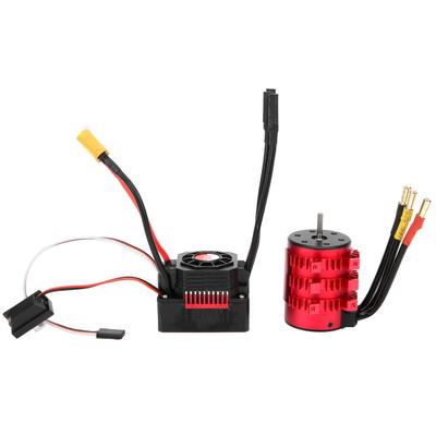 SURPASSHOBBY 3650 Waterproof Brushless Motor 3100KV+60A Waterproof ESC+Heat Sink Set