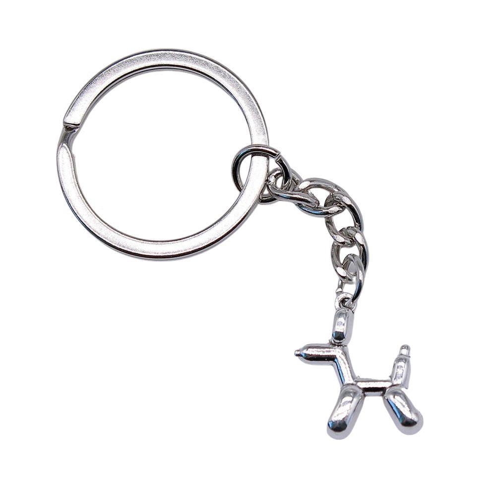 Cat Keychain Poultry Charm Pet Lover Key Holder 28mm Ring