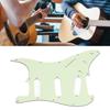 Electric Guitar Pick Guard 3 Layers 11 Holes PVC Pick Guard Scratch Plate for ST Guitar