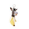 Soft Cute Ornament Fluffy Donkey Doll Stuffed Animal Plush Birthday Gift Toy