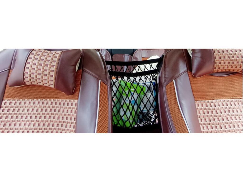 Car Roof Double-Layer Storage Mesh Organizer Bag