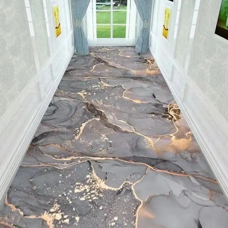 

Скандинавский Современный Длинный Ковер для Коридора Противоскользящий Коврик для Холла для Гостиной Отеля Ковровая Дорожка Вилла Дом Декоративный Ковер 60X100CM