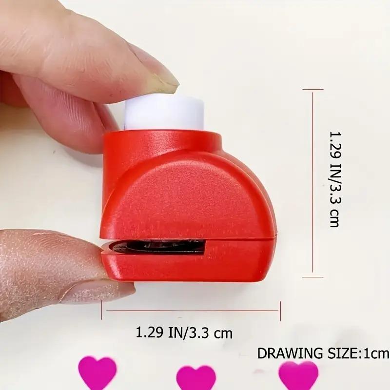 1pcs Mini Embossing Punch Handmade Paper Cutting Punch Suitable for DIY Paper Card Greeting Card Birthday Card Making