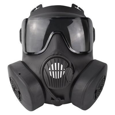 Masque tactique M50 Masque intégral en forme de crâne pour déguisement de fête Cosplay Halloween Lunettes antibuée