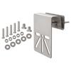 Metal Gutter Bracket for EufyCam S4 Solar Security Camera Supporting Secure Attachment and Flexible Camera Positioning