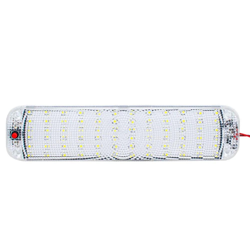 NEW 72LED 12V-80V LED Car Vehicle Interior Dome Roof Ceiling Reading Light Lamp Interior Car Roof Light Car Interior Lighting
