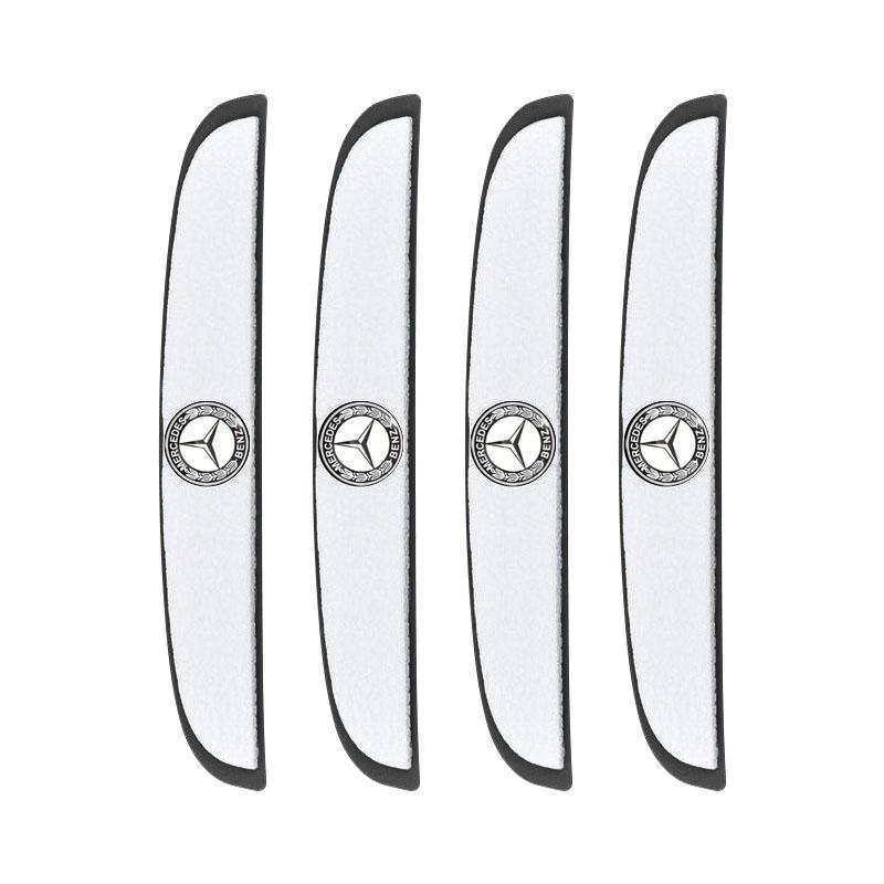

4 шт. Наклейки-протекторы для кромок дверей автомобиля, противоударные защитные полосы для Mercedes-Benz AMG C500 C200 C300 A B C E GLA CLA GLK GL ML GLE W204 W205 W203 benz
