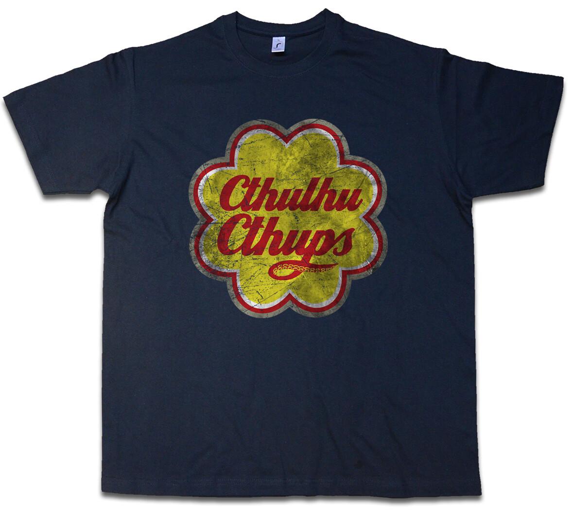 

CTHULHU CTHUPS T-Shirt Mens Womens Tees Top Wars Horror Arkham H. P. Miskatonic RLYEH 3XL