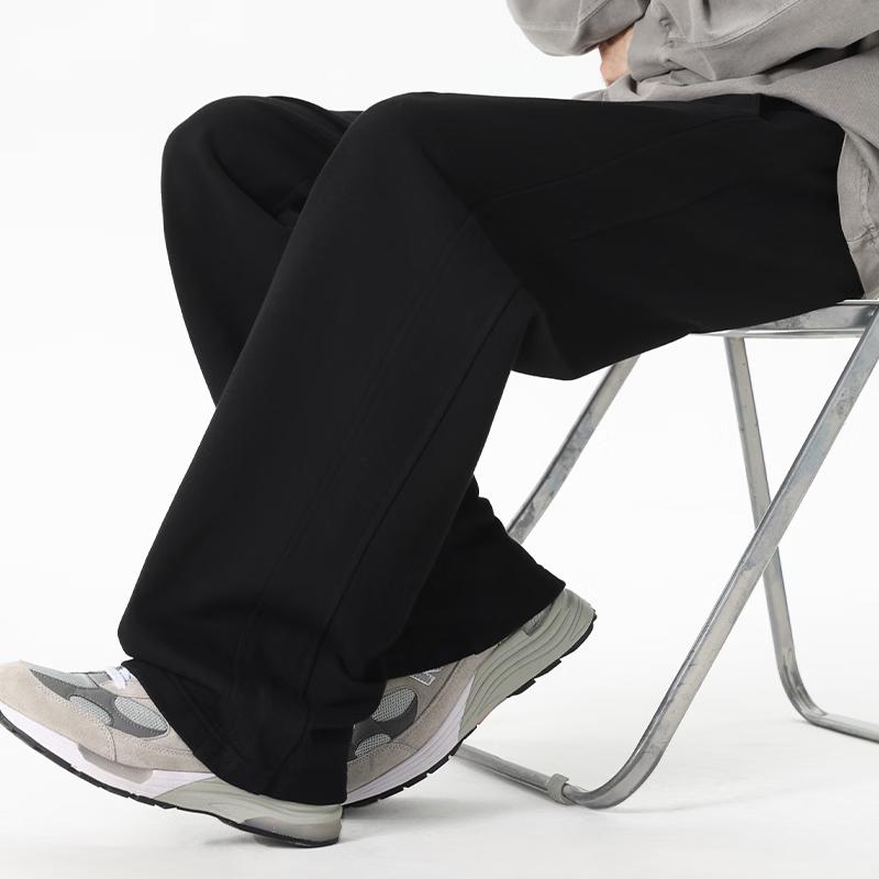 Mark Fairwhale Men's 300G Heavy Cotton Straight-Leg Casual Sweatpants