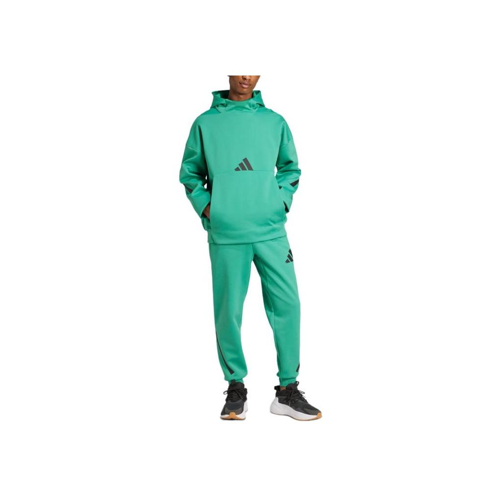 adidas Z.N.E. True Healing Series FW24 Comfortable Black Label Uniform Jogger Pants Men Jogger Pants Light-Turf-Green JD6442