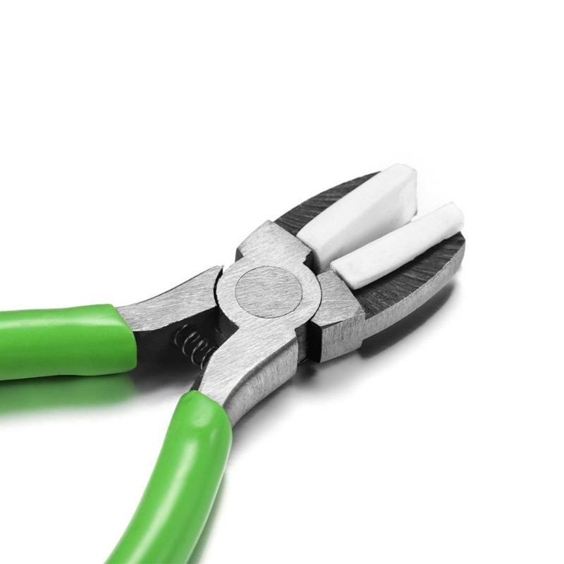 Lightweight Nylon Pliers Wire Bending Pliers Nylon Jaw Pliers Wire Shaping Pliers Alloy Material for Jewelry Making