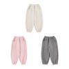 Yoyou Girls' Winter Fleece Lined Casual Jogger Pants