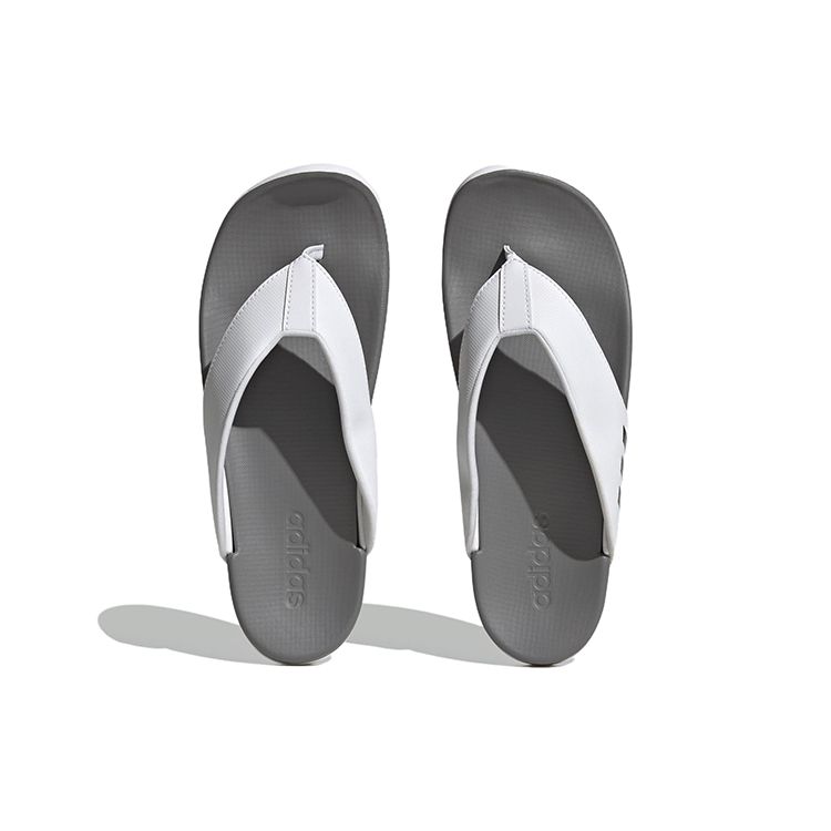 Adidas Originals Adilette Sports Slippers Men Footwear Gray White HQ4459