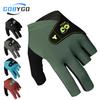 Gobygo 1Pcs Billiard Gloves Comfortable Non-Slip 3-Finger Snooker Pool Gloves Ice Silk Light Sweat Breathable Wear-Resistant