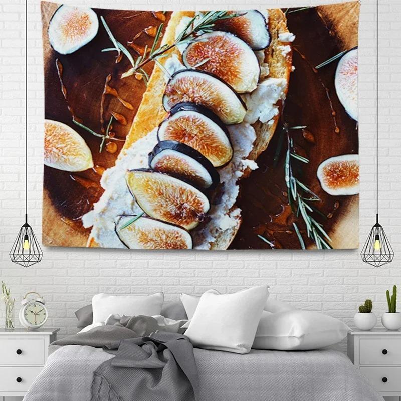 Afternoon Tea Donut Decorative Tapestry Home Wall Living Room Office Decorative Tapestry
