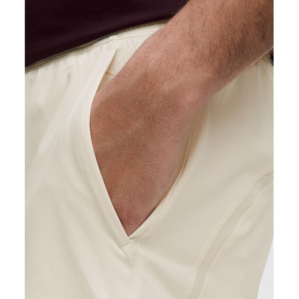 Lululemon Pace Breaker Lined Short 5  Light Ivory