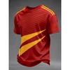 3D Print Summer Spain Football Jerseys Men Classic God Spain Short Sleeve Tees Casual O-Neck Sports Style T-Shirt Man Clothing