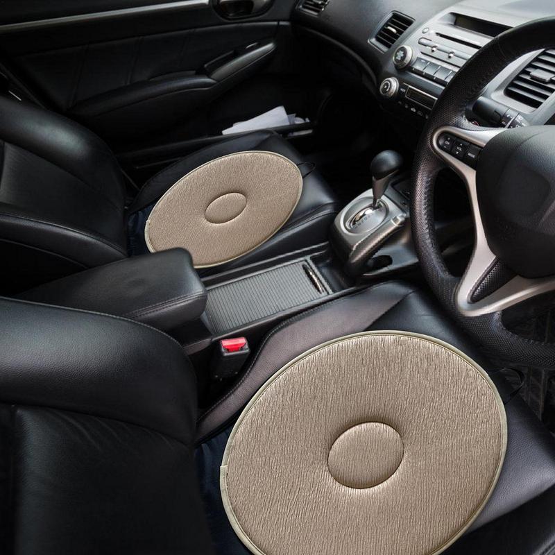Rotating Cushion Auto Car Swivel Seat Cushion Rotary Car Seat Pad Car Seat Mat The Elderly Swivel Seat Comfort Car Seat