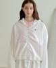 Pink Pineapple Picnic Hood Cap Windbreaker_White