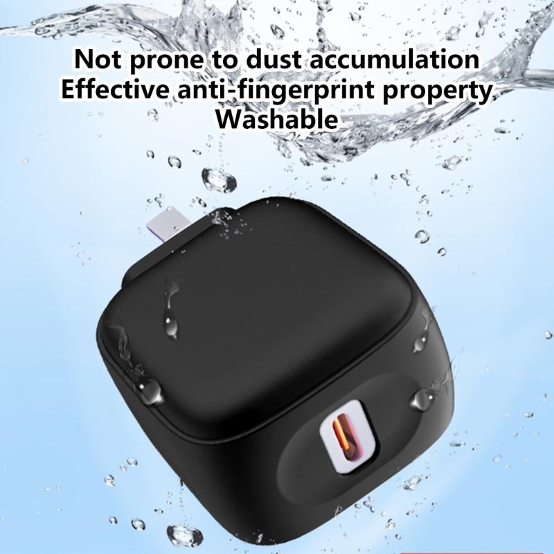 Silicone Protective Case For Ice Block 45W Charging Block Impact Scratch And Dust Resistance Ensuring Safety