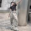 2024 Girls' Summer Graffiti Hip-Hop Streetwear Pants
