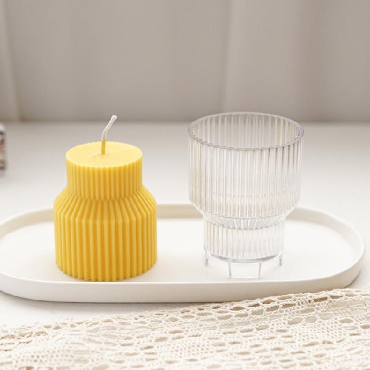 Exquisite Plastic Stereo Candle Mold Handmade Scented Candle Mould Epoxy Mold