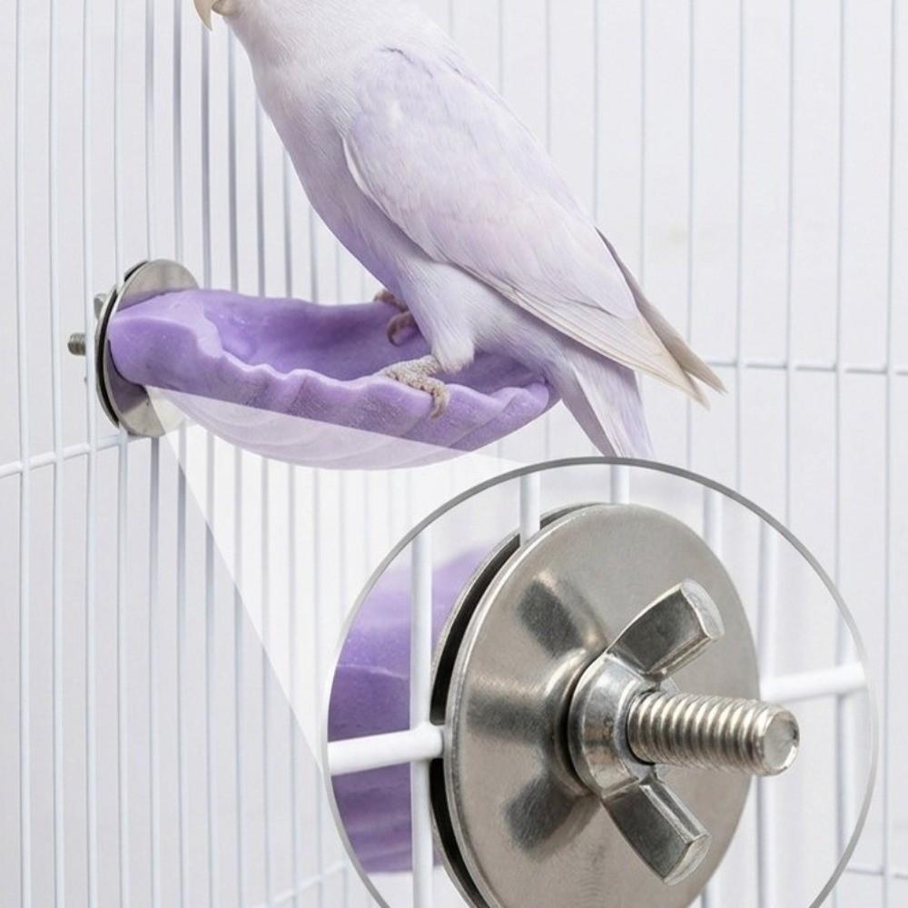 Non-slip Parrot Perch Stand Wear-resistant Bird Cage Perches Bird Teeth Chew Stick Home Training