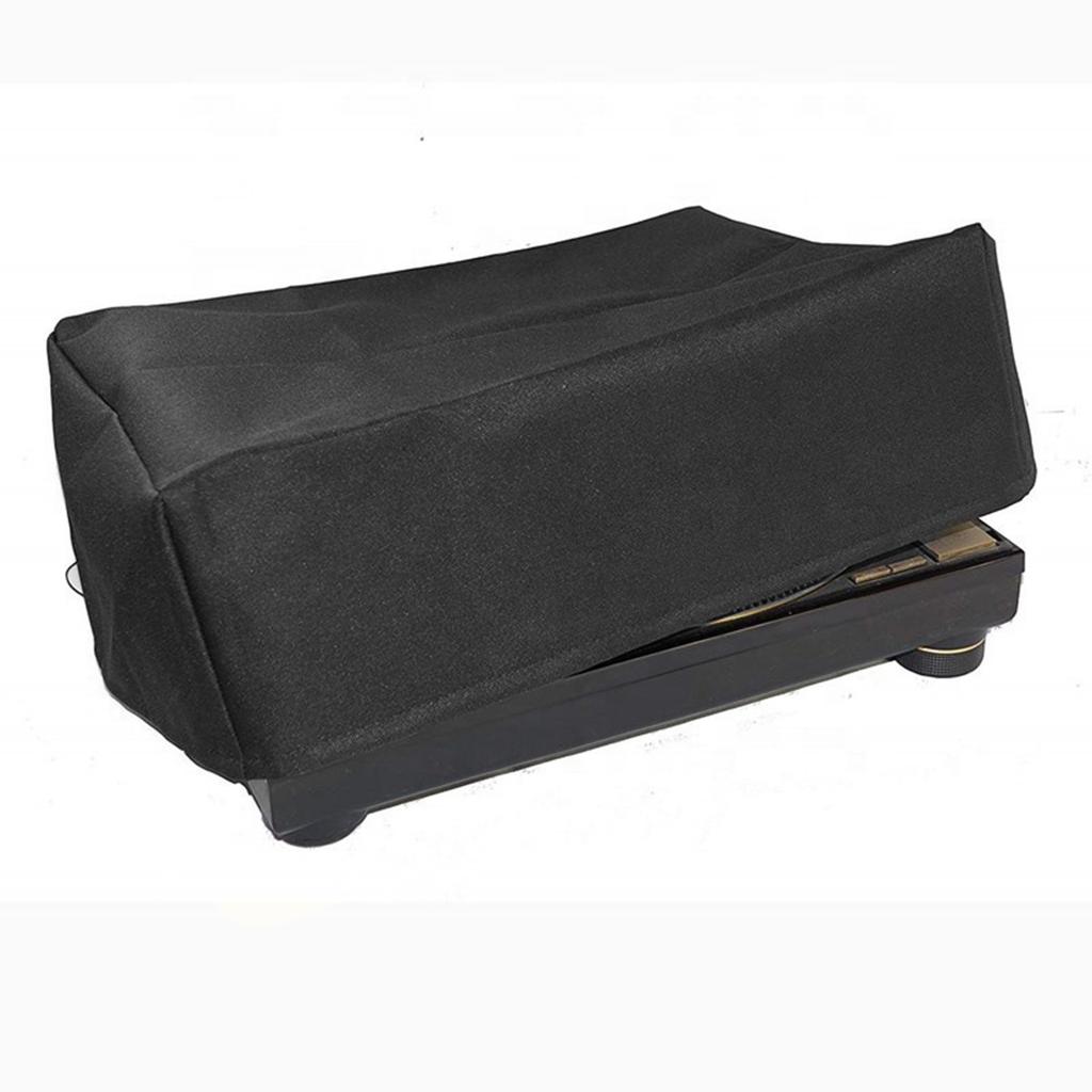 Record Player Turntable Dust Cover - Water Resistant & Sun Protection with Inner Layer for Vinyl Player
