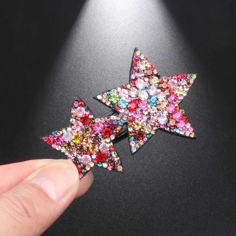 Pentagram Hair Clip BB Clip Star Clip Headdress Hairpin