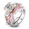 Elegant Zirconia Ring for Men and Women