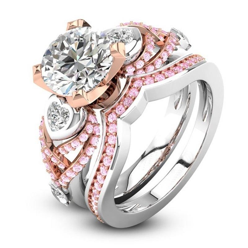 Elegant Zirconia Ring for Men and Women
