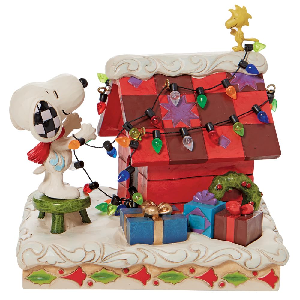 Enesco Snoopy Woodstock Decoration 6010322 Standard &