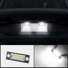LED Car License Plate Lamp Canbus No Error, Universal Auto Number Light For Touran Golf Caddy Superb T5