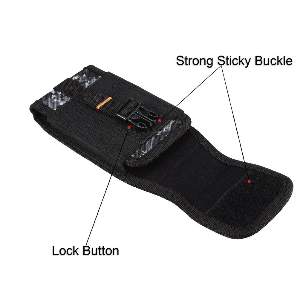 Military Tactical Army Cell Phone Belt Clip Case Bag For iPhone 16 15 14 Pro Max Samsung S25 S24 S23 Xiaomi Redmi Note 13 Oppo Men Waist Holster Pouch