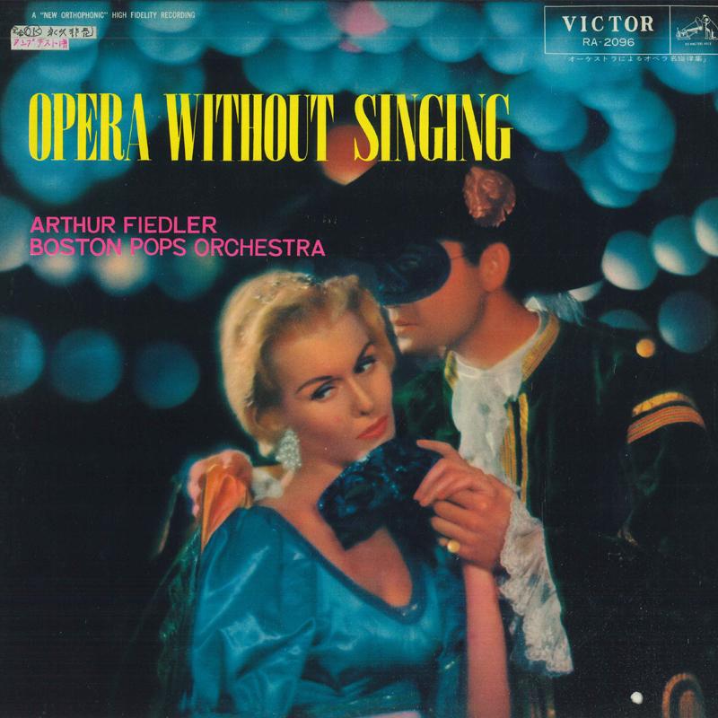 

LP Record - Famous Opera Melodies Performed by RA2096 VICTOR Japan Classical Used