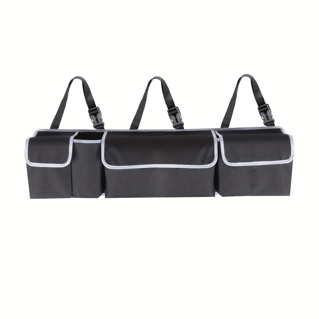 General Motors Car Seat Back Storage Bag Large Capacity 600D Oxford Fabric Multi-Pocket