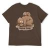 Harajuku Fête des Mères Ours Maman T-shirt Unisexe pour Femmes T-shirts Mouvement Vintage Cool Loisir Taille Eur