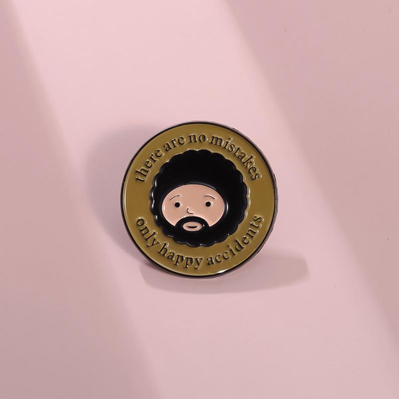 Trendy Cartoon Style Alloy Brooch For Men And Women Featuring Whimsical Design