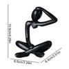 Thinker Abstract Statues Sculptures Figurine Living Room Home Decor Desk Ornaments