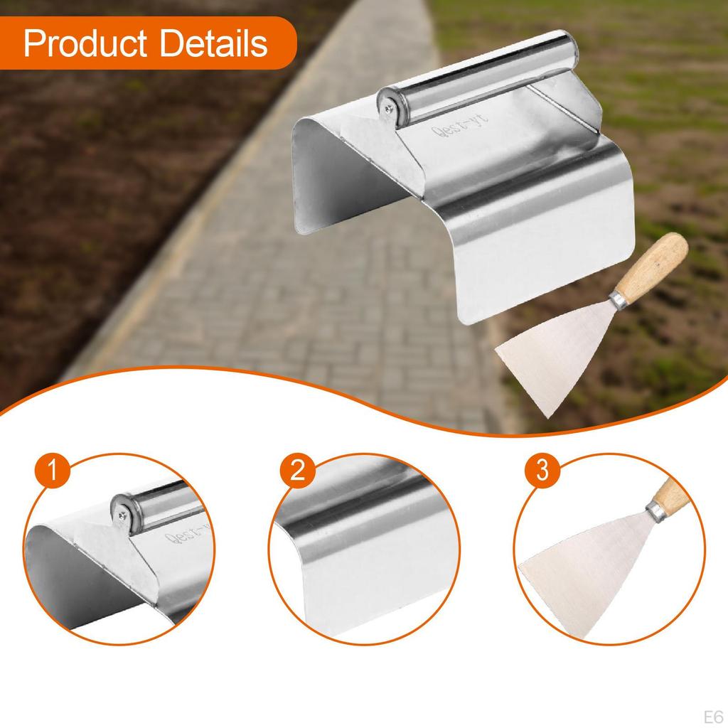 Concrete Curb Tool for DIY Pathways And Home Improvement Tasks