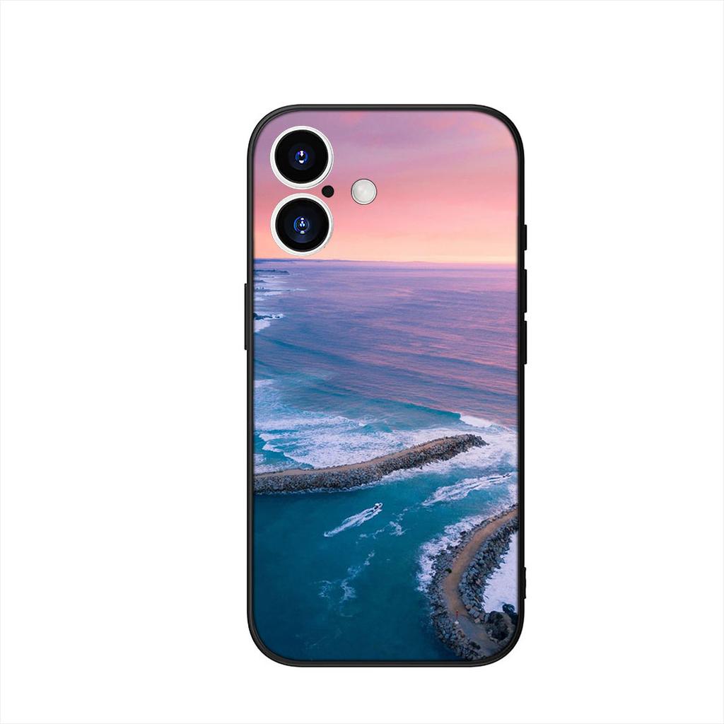 Hülle für Samsung Galaxy A07 A13 A12 A14 A23 A42 A50 A51 A52 A53 A70 A71 A72 A21S A04 Note 20 9 8 10 Hülle Meeresstrand Reise Ozean